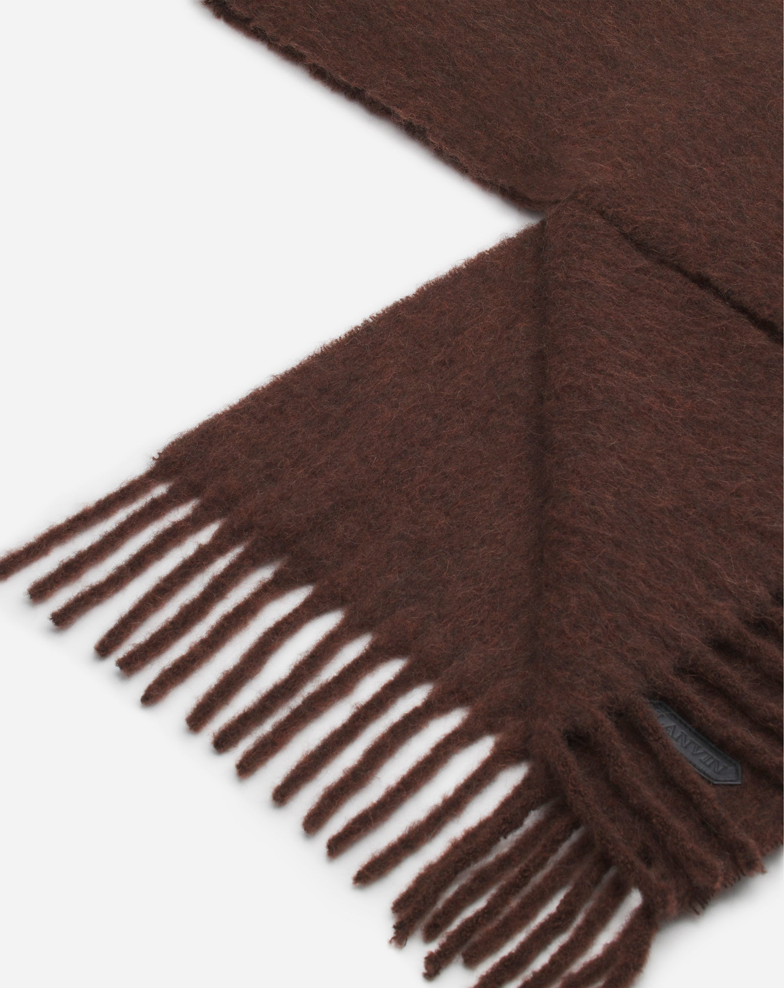 LANVIN FRINGED SCARF IN WOOL - 5