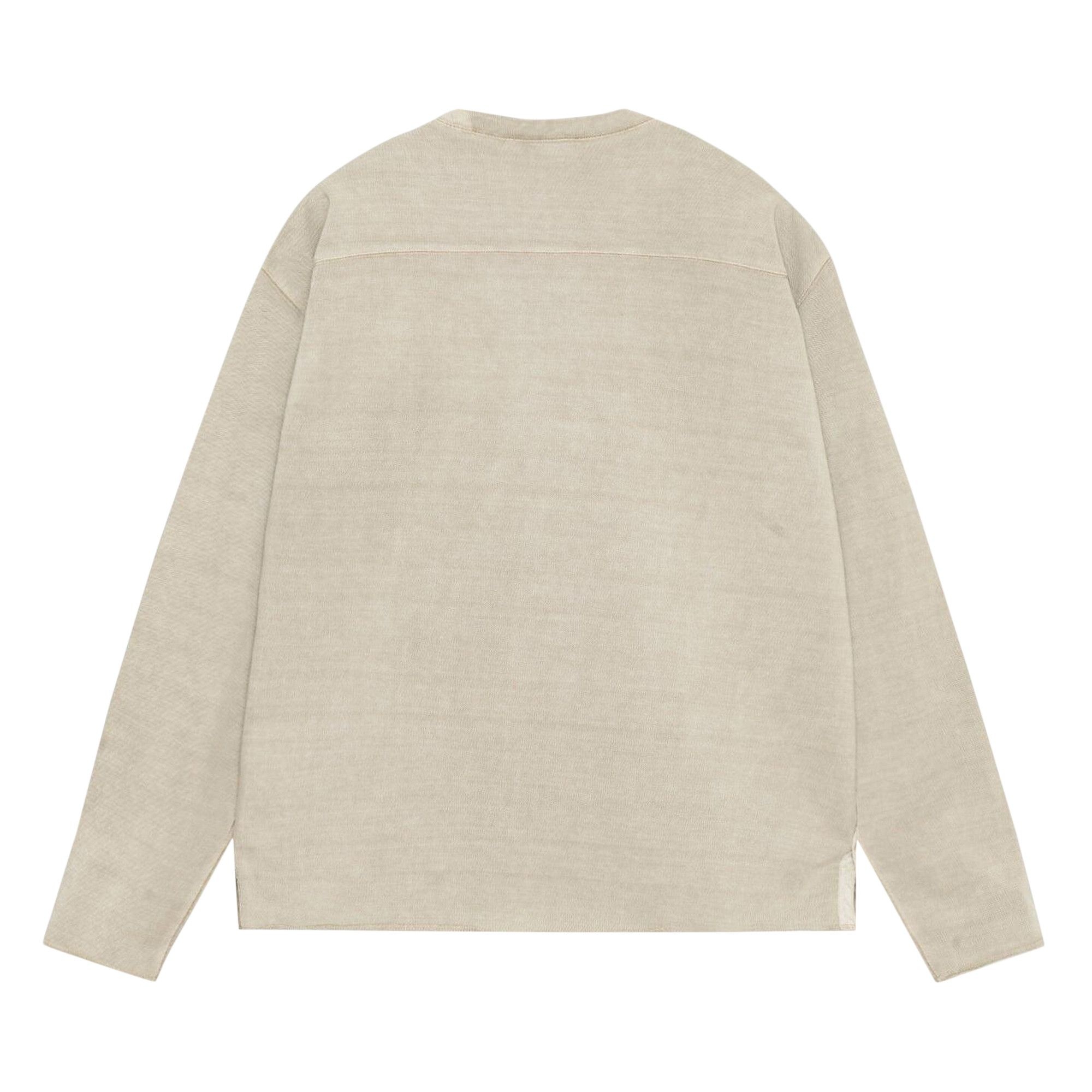 Stussy Pigment Dyed Football Crew 'Sand' - 2