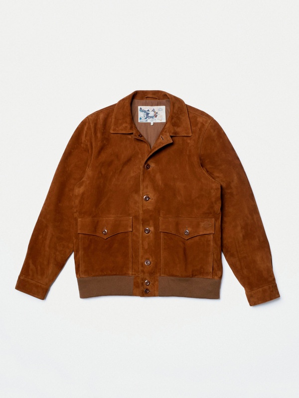 Steve Leather Jacket Cognac - 1