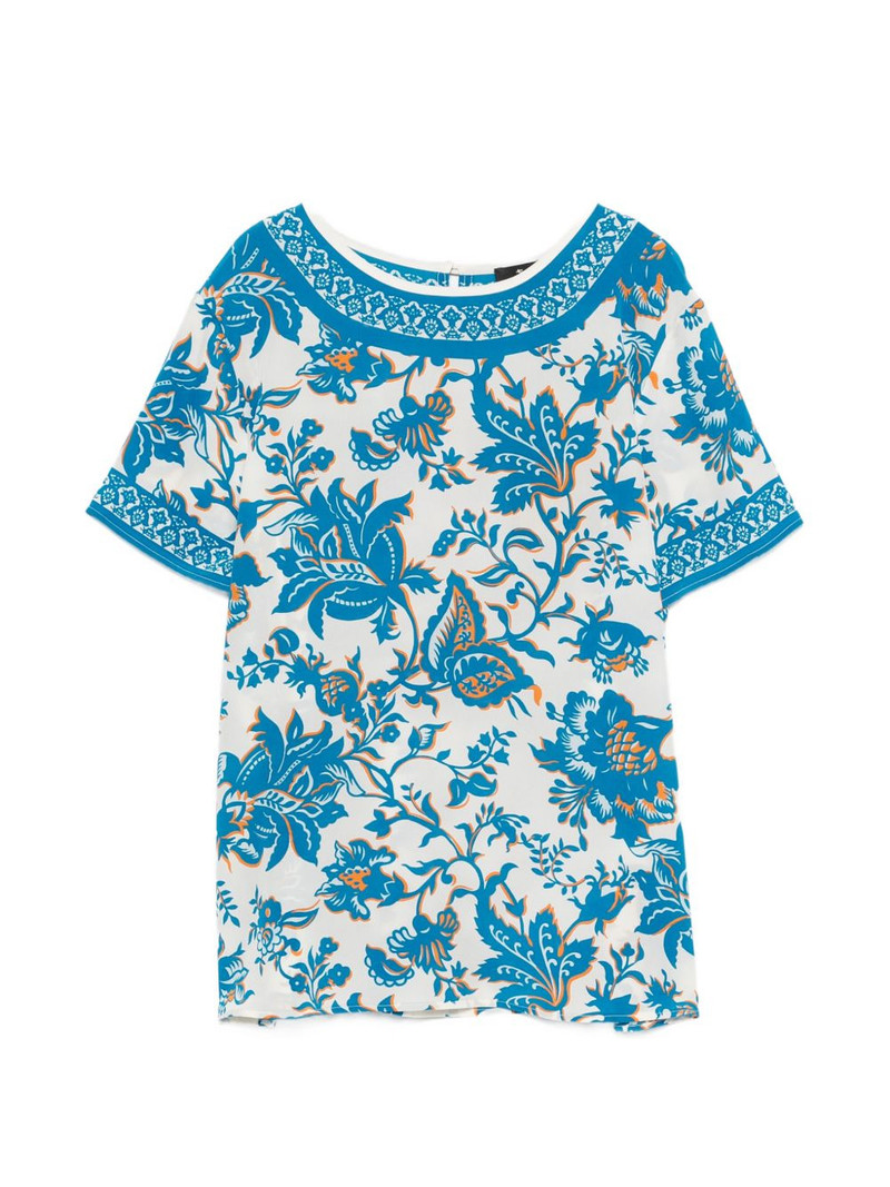 floral-print blouse 1