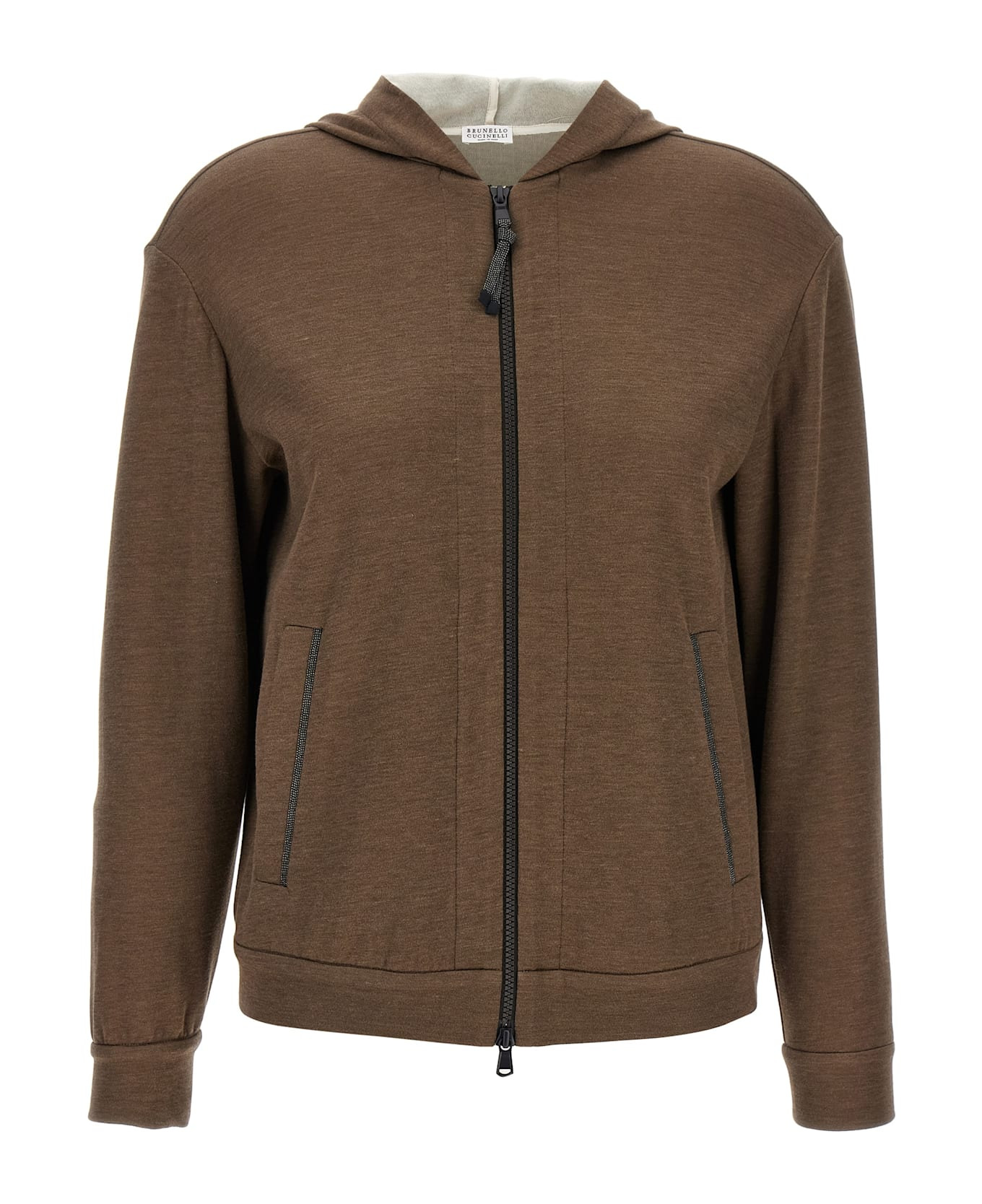 'precious Zipper Pull' Hoodie - 1