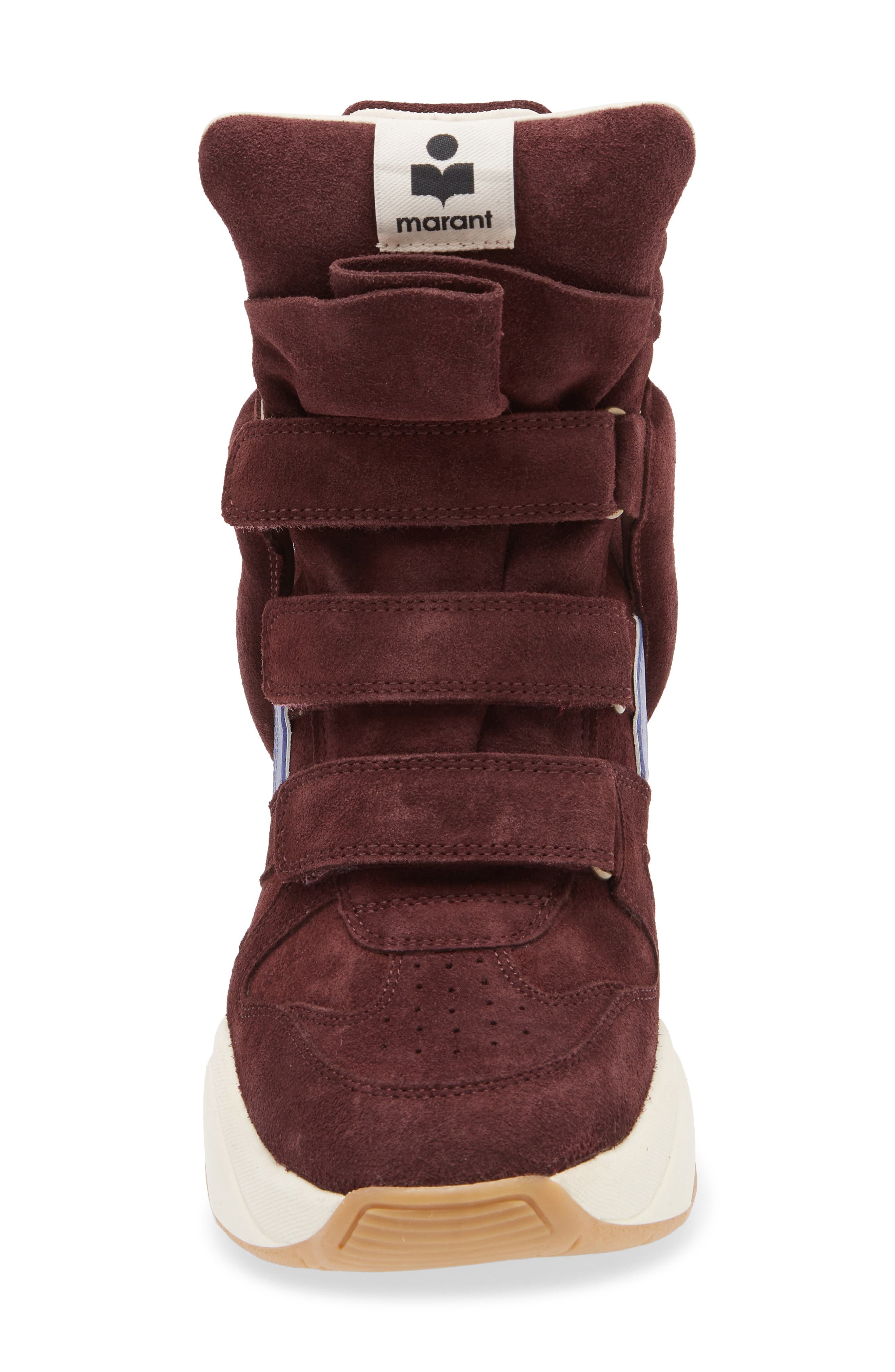 Isabel Marant Balskee Wedge Sneaker in Plum/Lavender at Nordstrom - 4