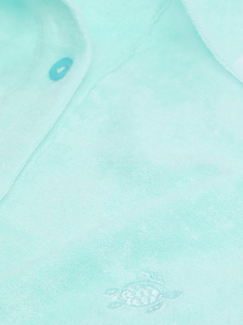 collared embroidery polo shirt 3