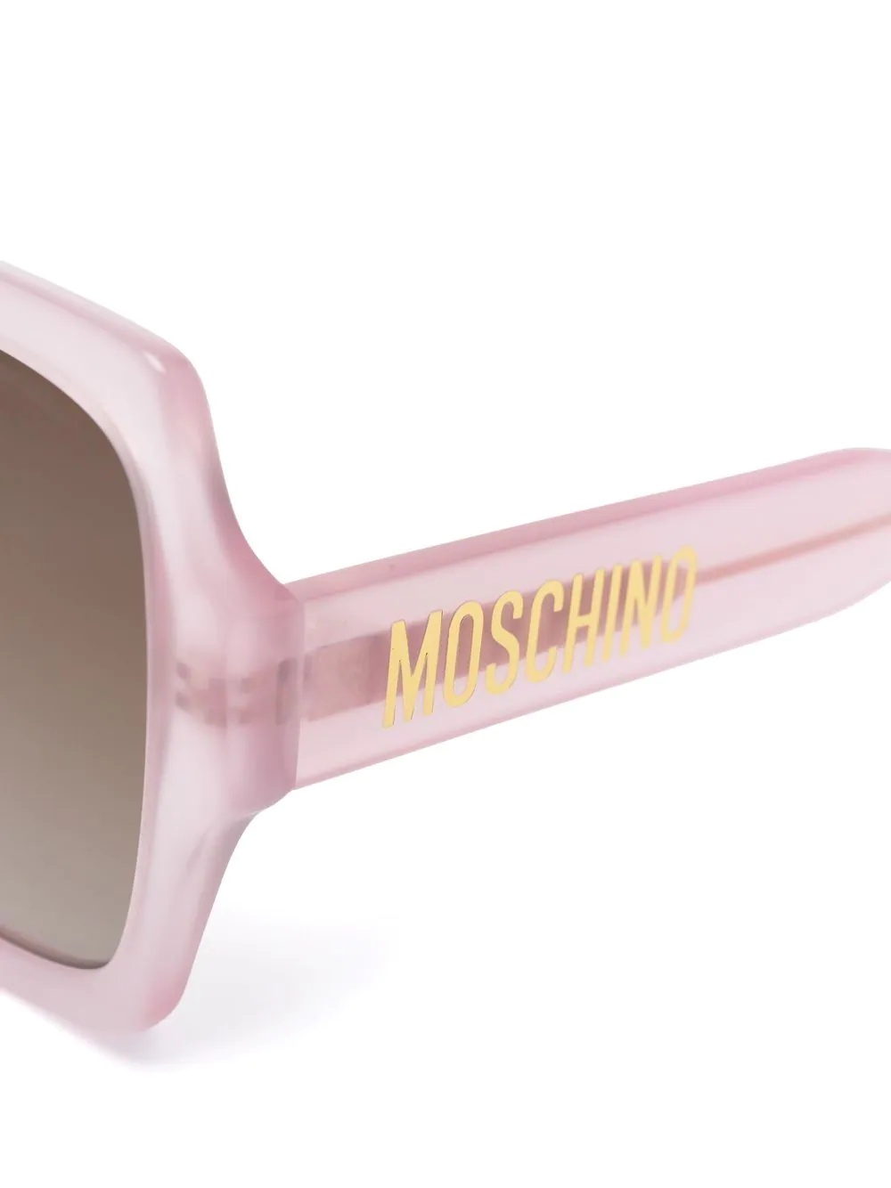 logo-plaque square-frame sunglasses - 5
