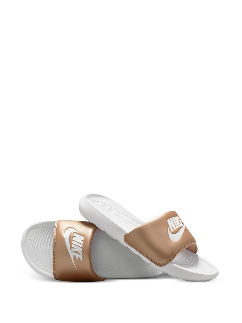 Nike Victori One "Gold" slides outlook