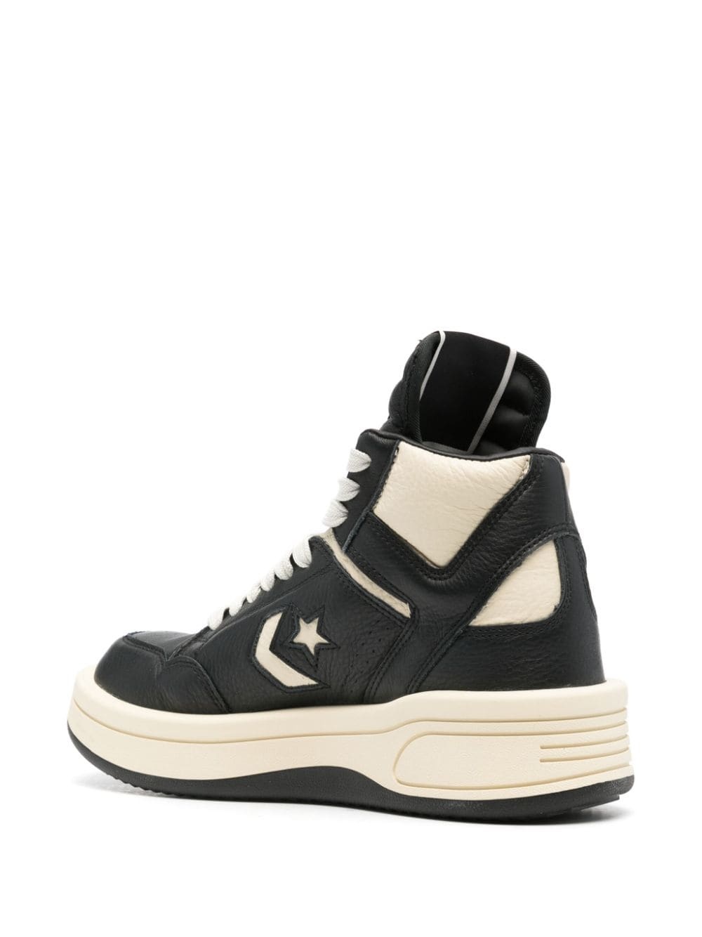 x DRKSHDW Turbowpn leather sneakers - 3