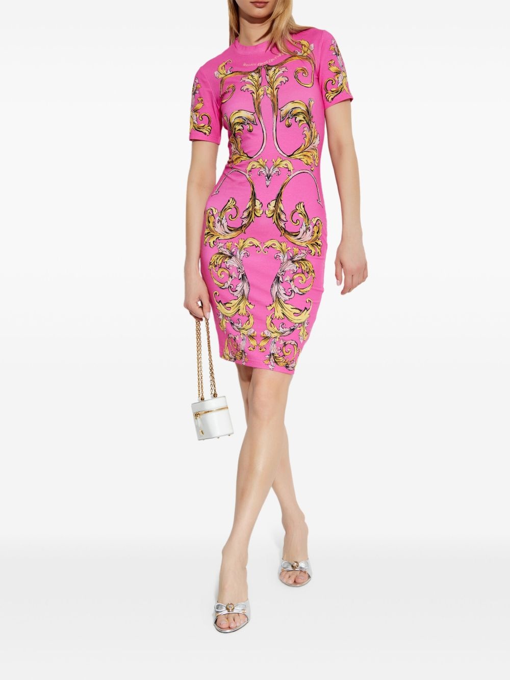 Outline Barocco T-shirt mini dress - 2