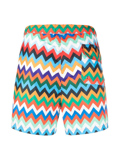 Missoni zig-zag print swimming shorts outlook