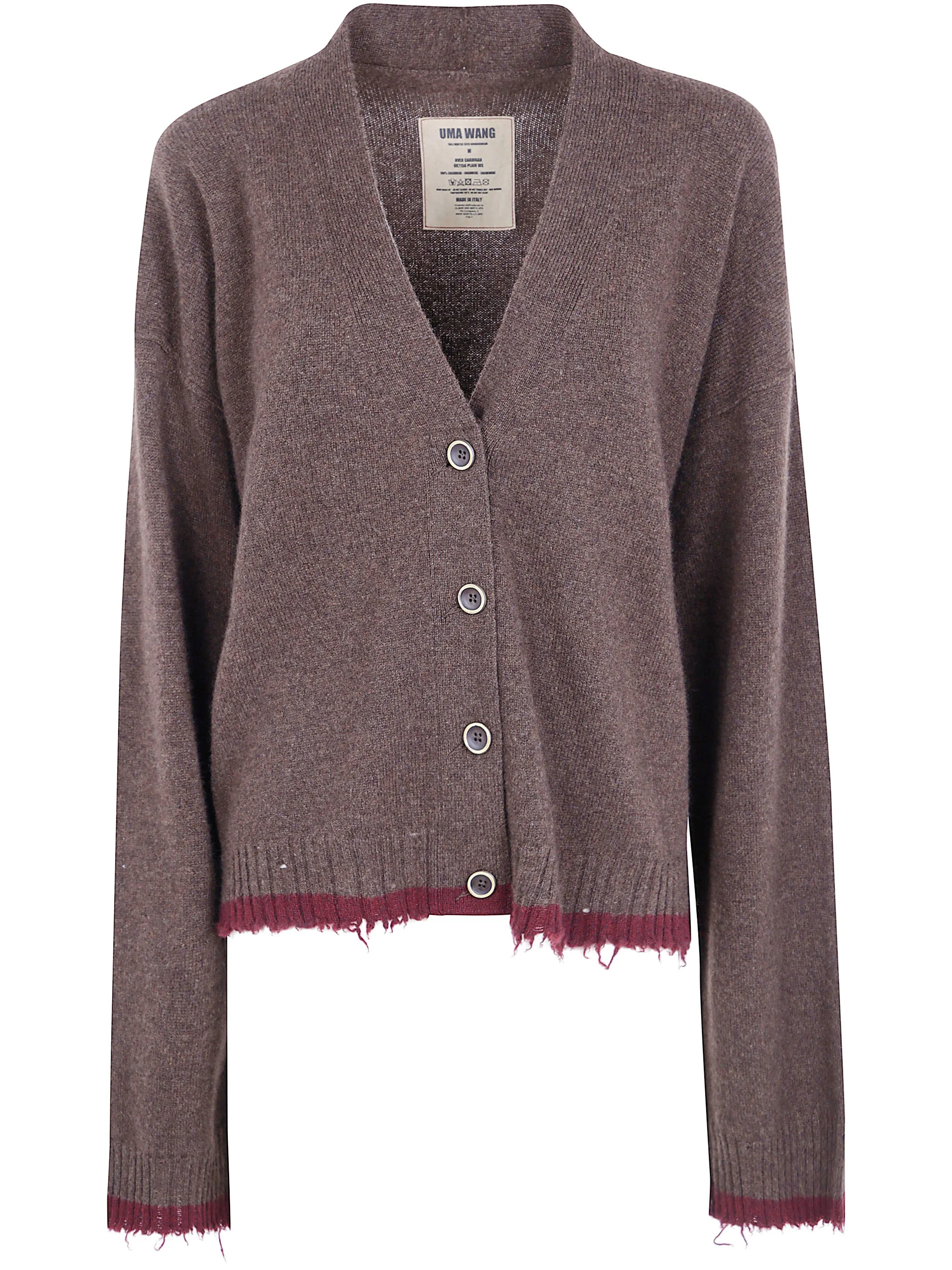 Sweater 100% Cashmere "Over Cardigan" - 1