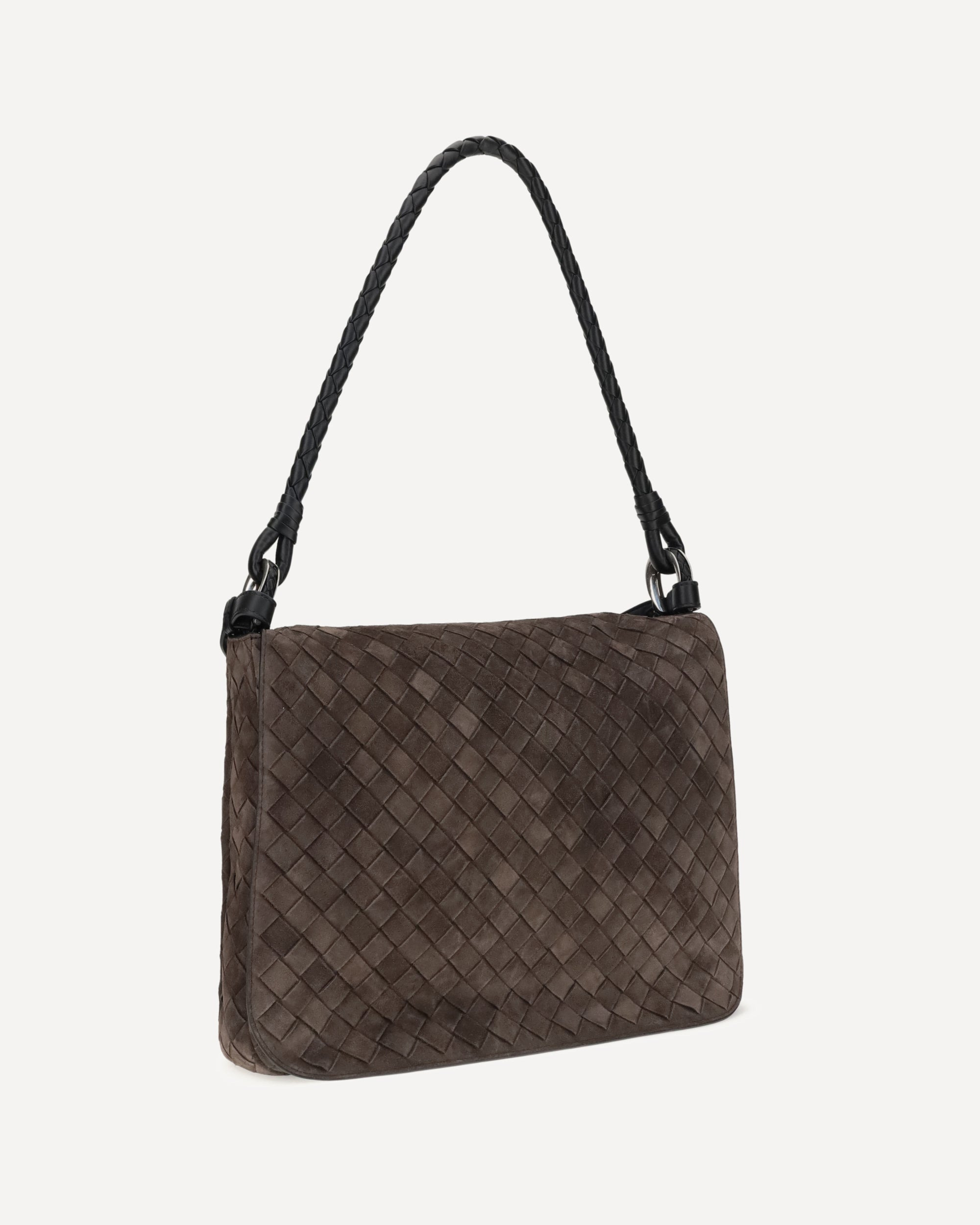Suede Shoulder Bag - 2