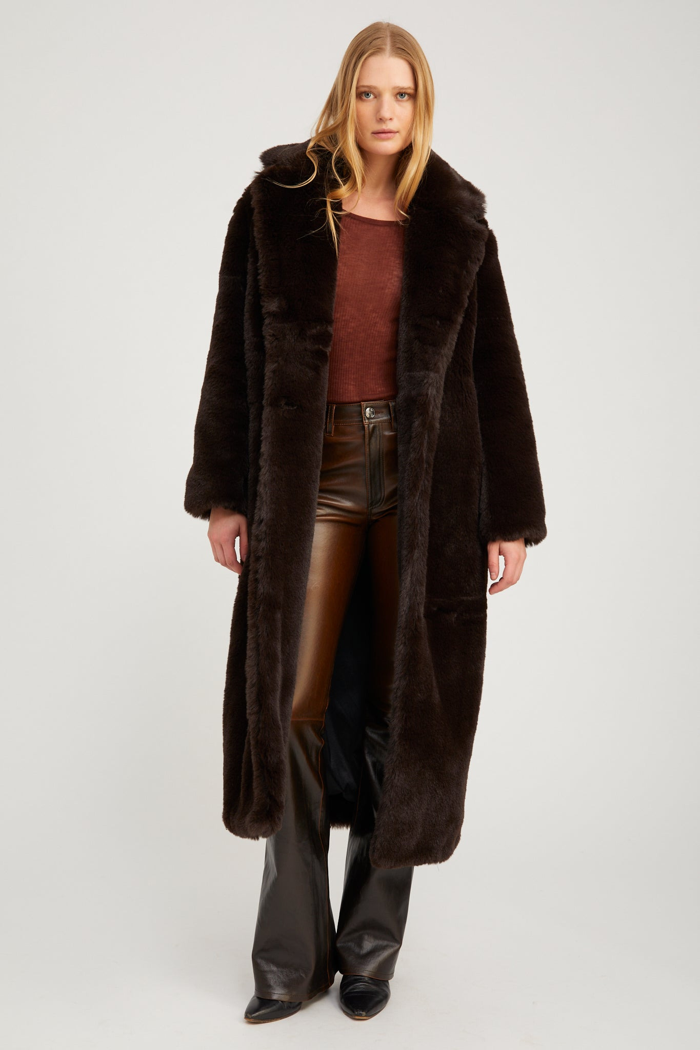 AMERICANO FUR IRIS COAT - 3