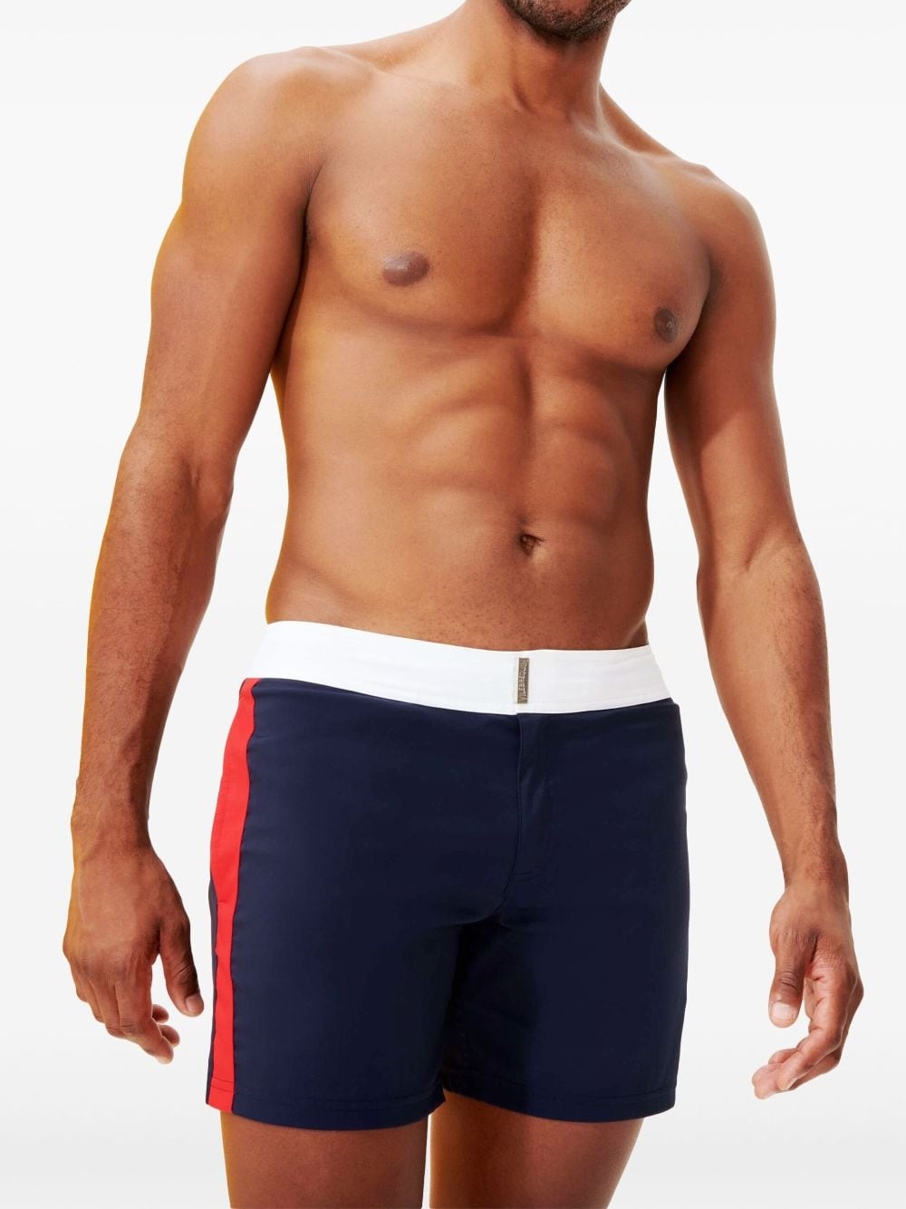 Merle colour-block swim shorts - 3