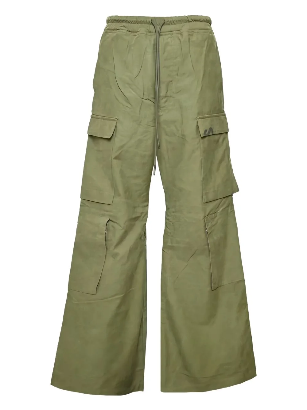 cargo flare trousers - 1