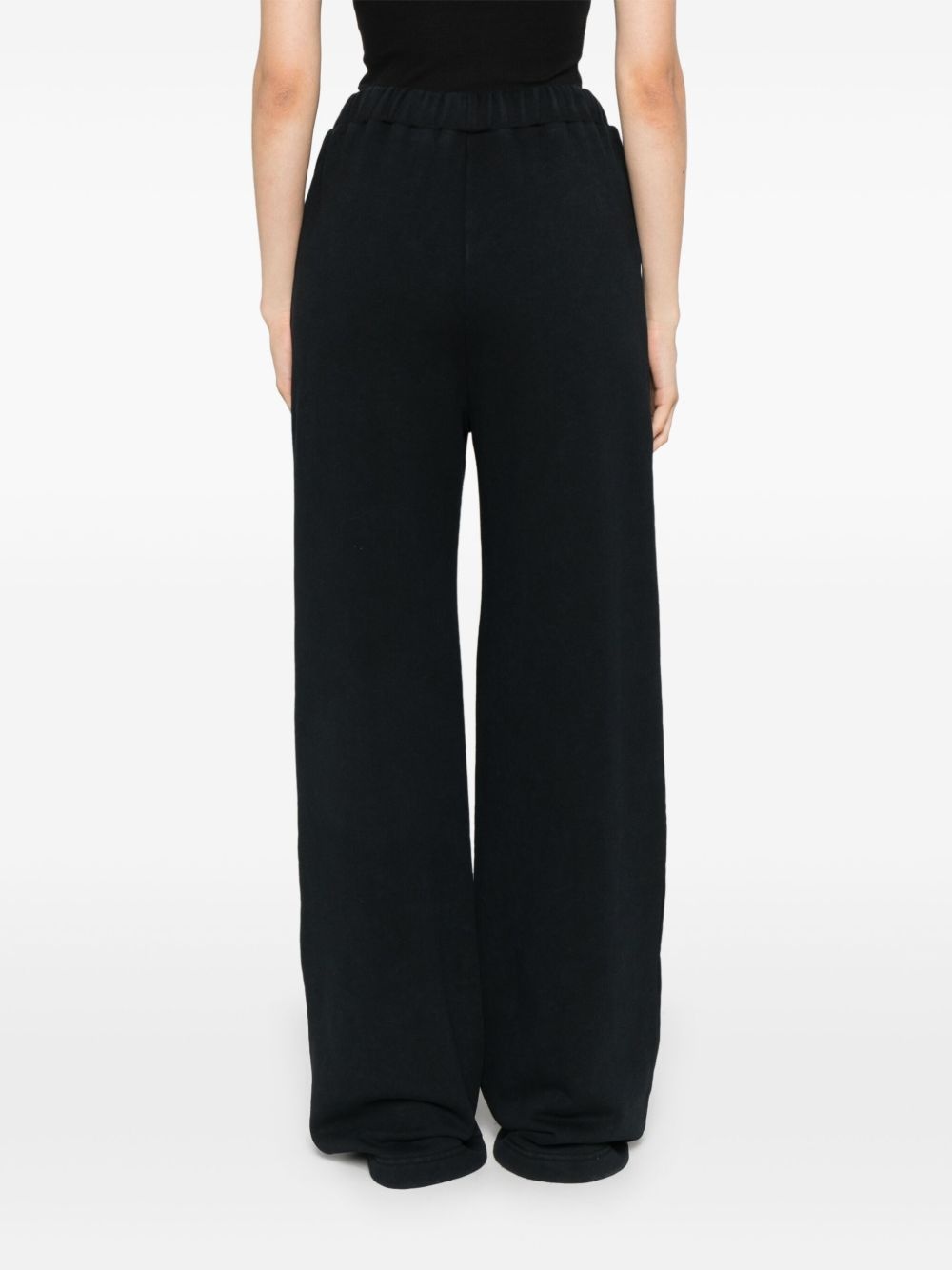 organic cotton track trousers - 4