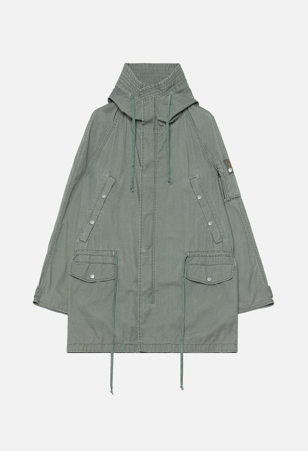 COTTON POPLIN FRAME II PARKA - 1