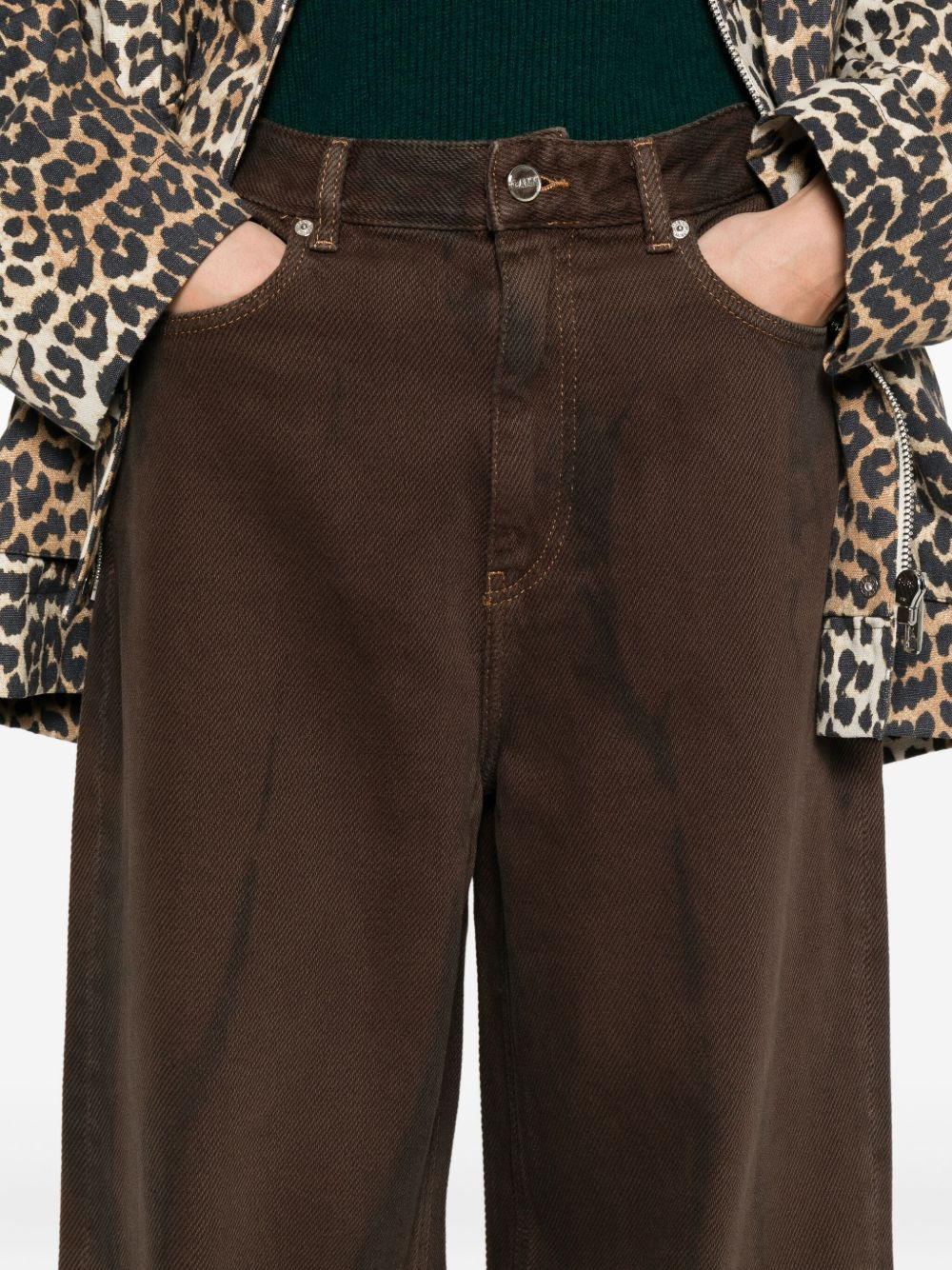 wide-leg jeans - 5