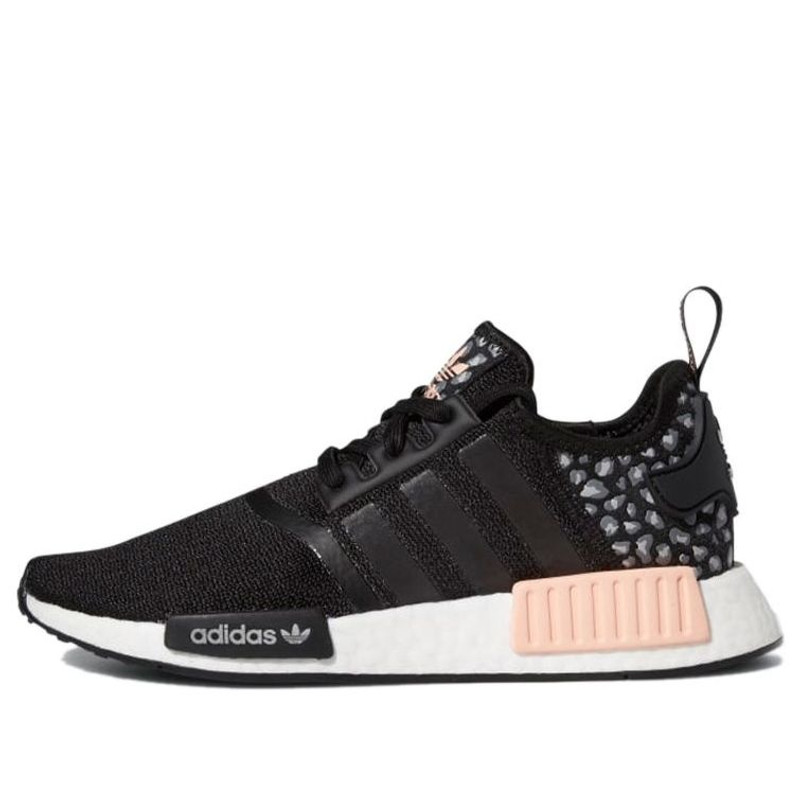 (WMNS) adidas NMD_R1 'Black Leopard' FZ1017 - 1
