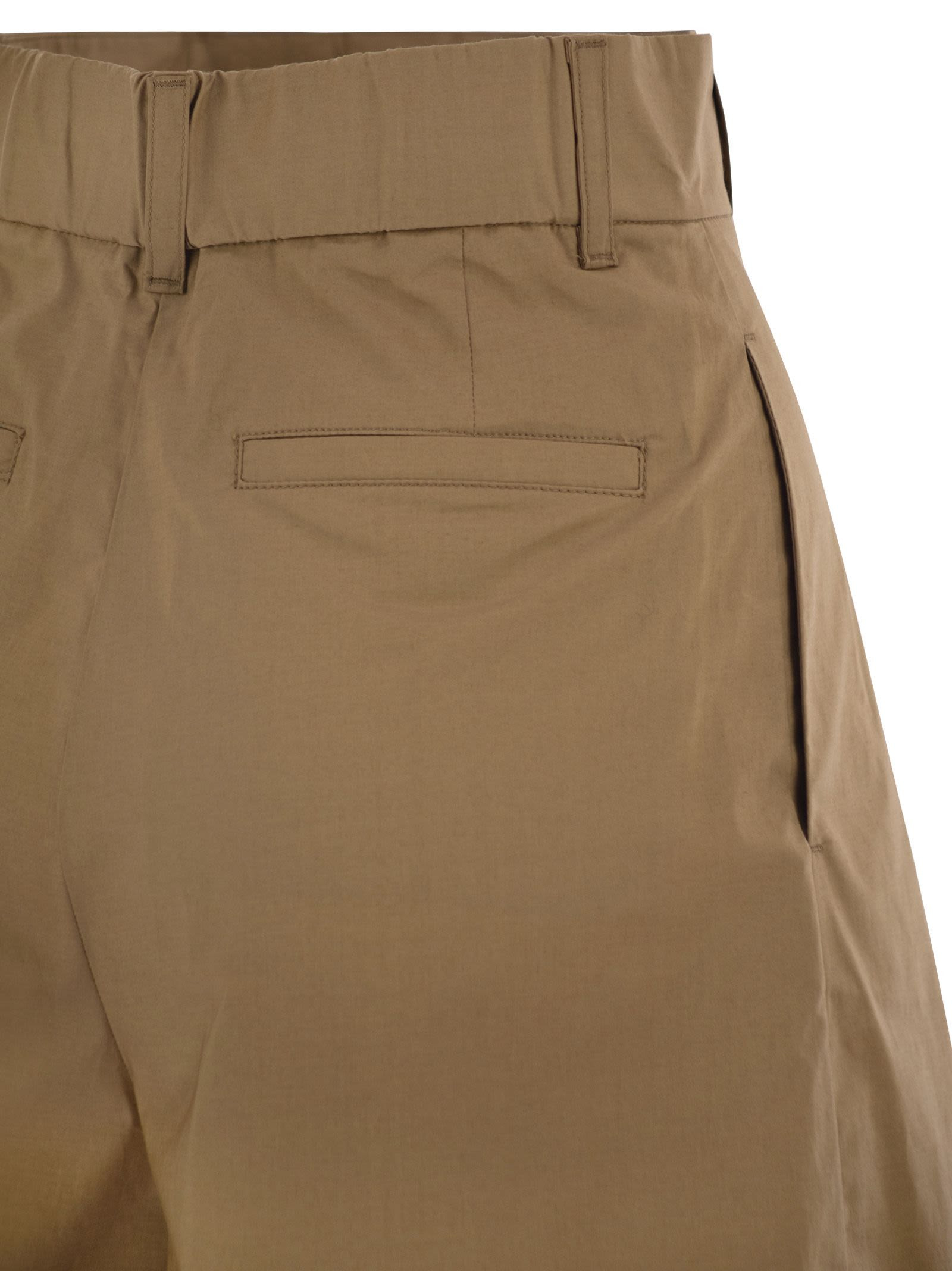 Herno Women Stretch Cotton Bermuda Shorts - 4