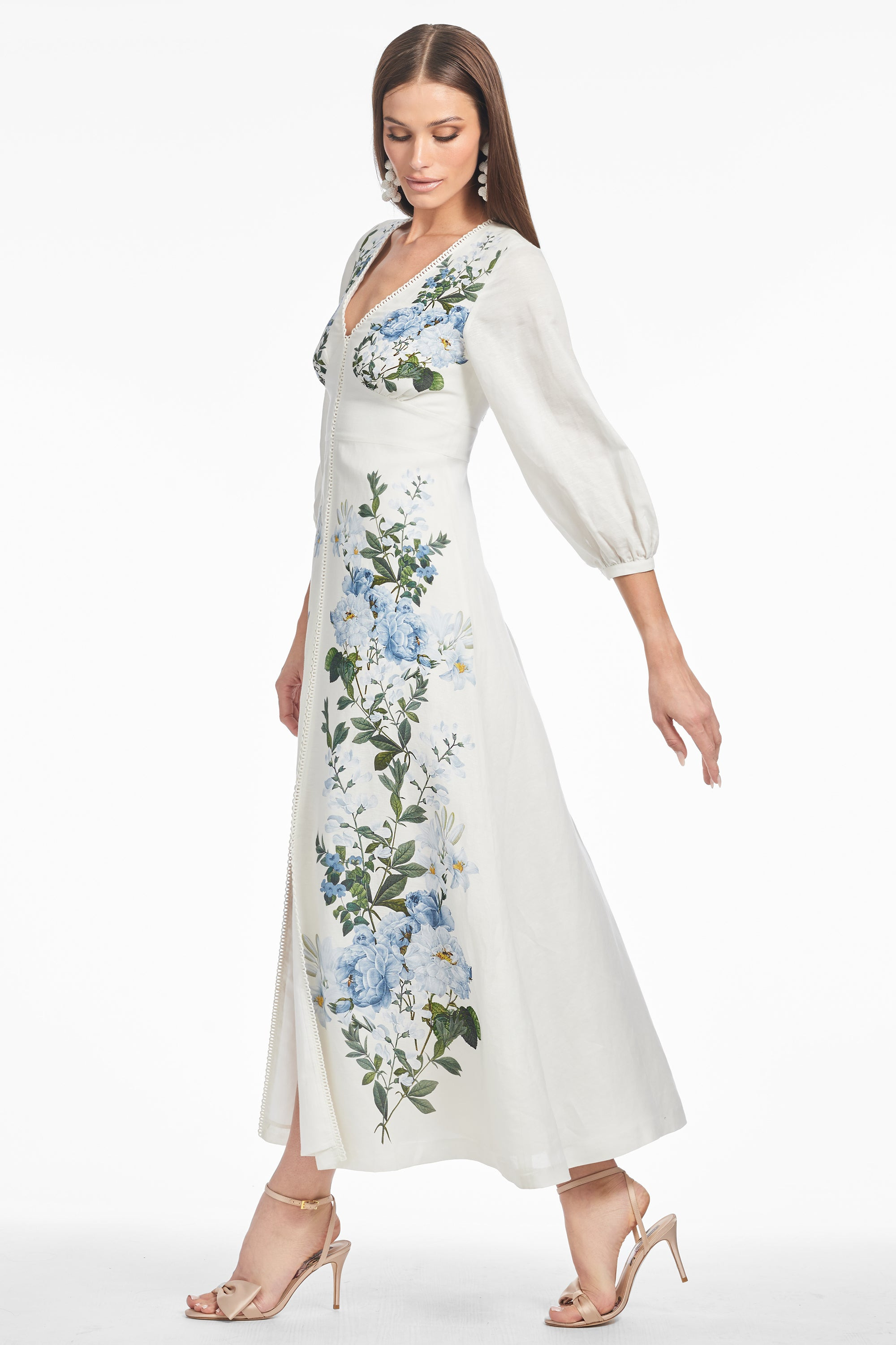 VARENNA DRESS - SKY PEARL RACEME - 4