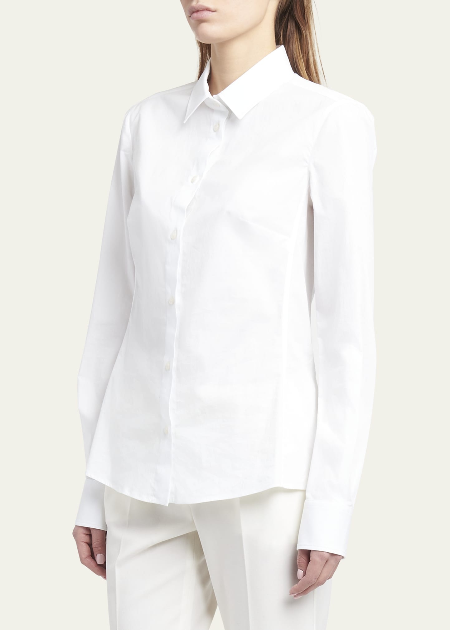 Poplin Classic-Fit Collared Shirt - 4