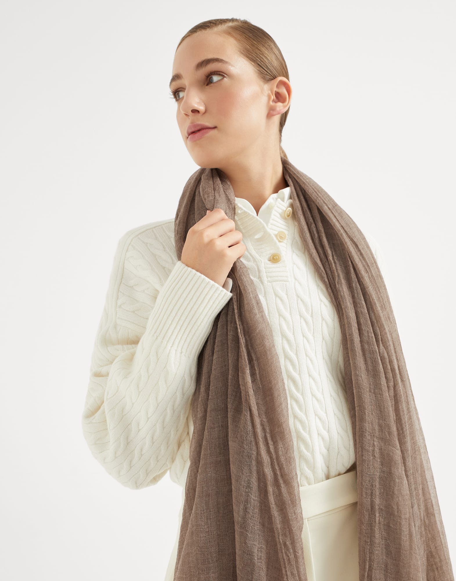 Cashmere scarf - 4
