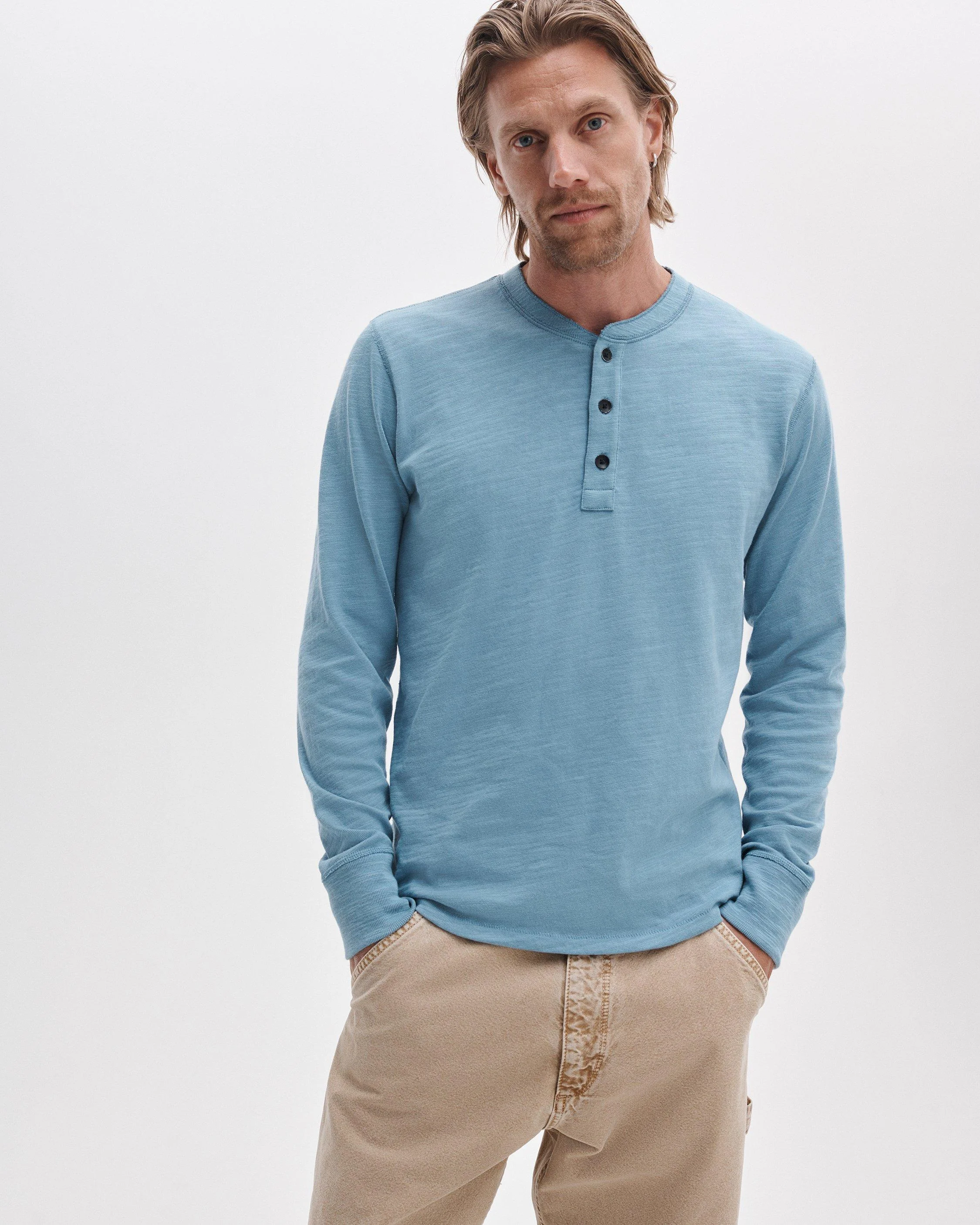 Classic Flame Henley - 1