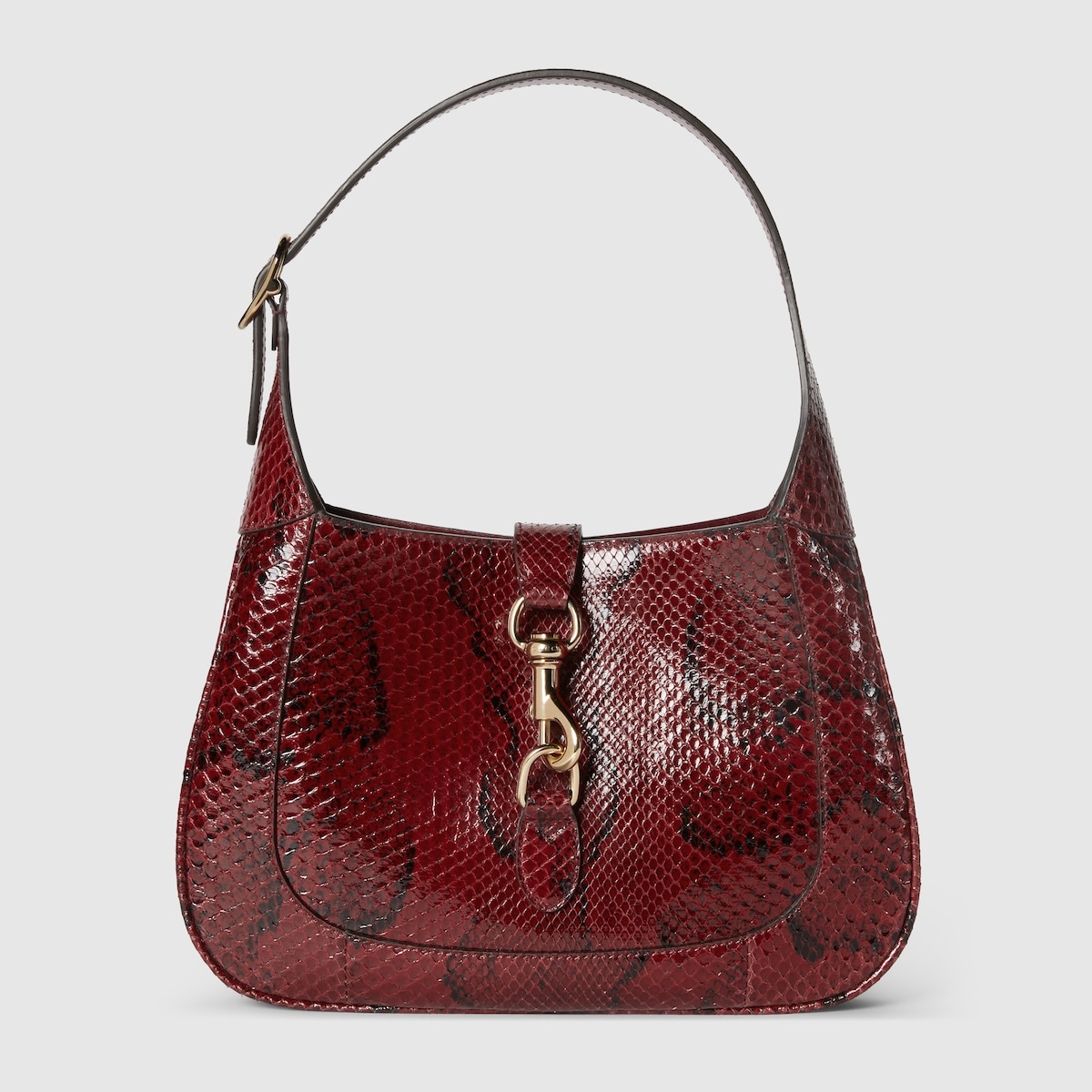 Gucci Jackie python shoulder bag - 1