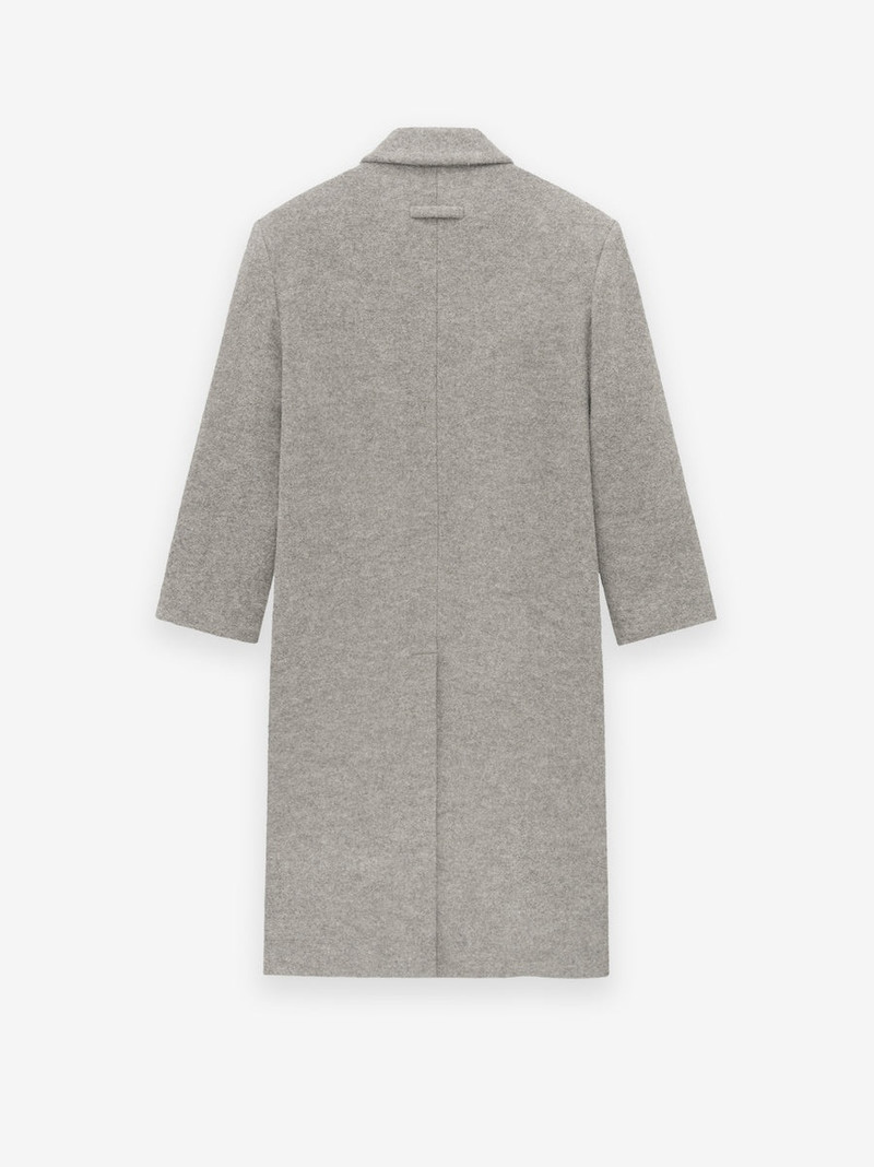 Boiled Wool Relaxed Overcoat 4
