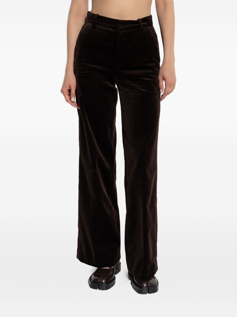 velvet trousers - 3