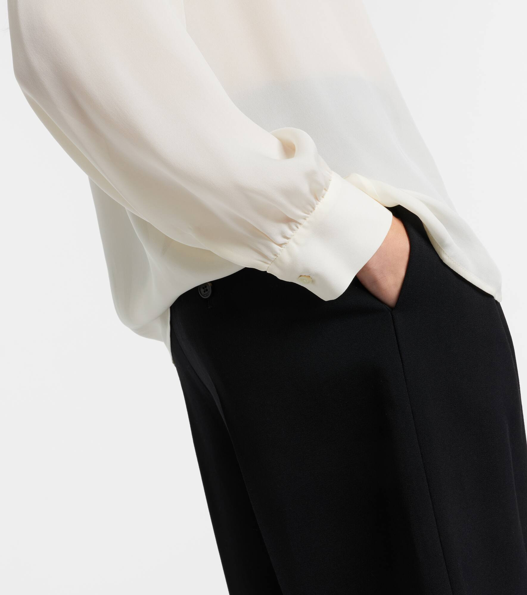 Axelle silk georgette blouse - 5