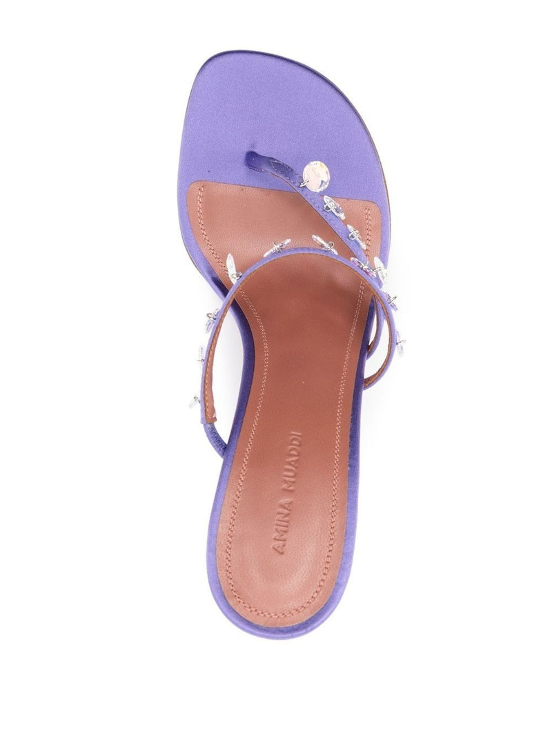 Tina 105 mm crystal sandals 4