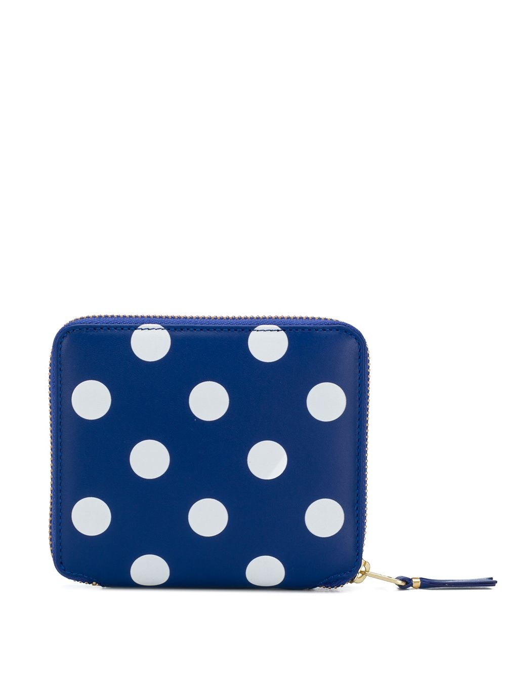 polka dot zip purse - 2