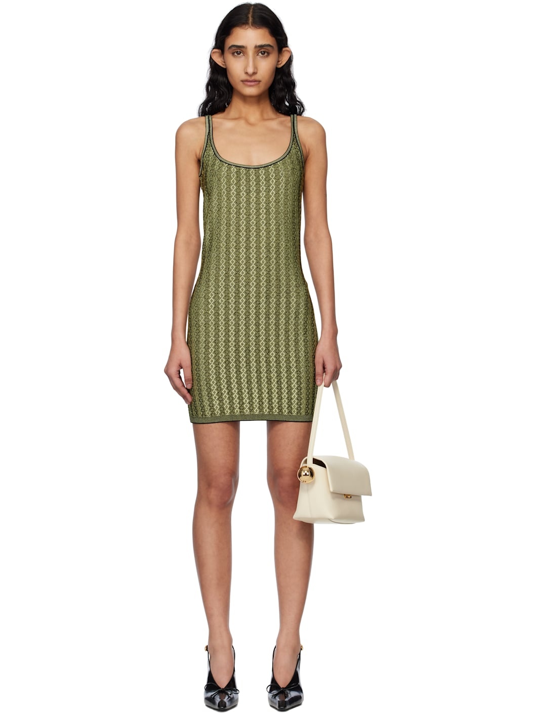 Green La Croisière 'The Marino' Minidress - 1