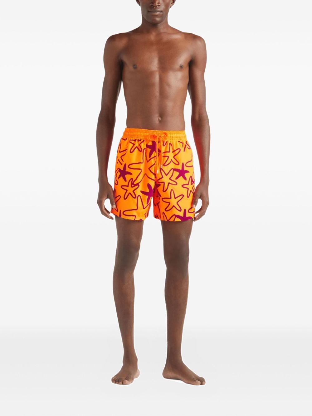 Flocked Starlettes swim shorts - 3