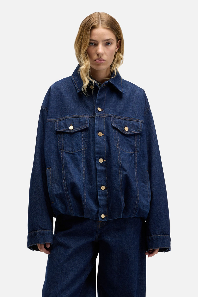 MANKIND Gathered Jacket in Indigo Soul 3