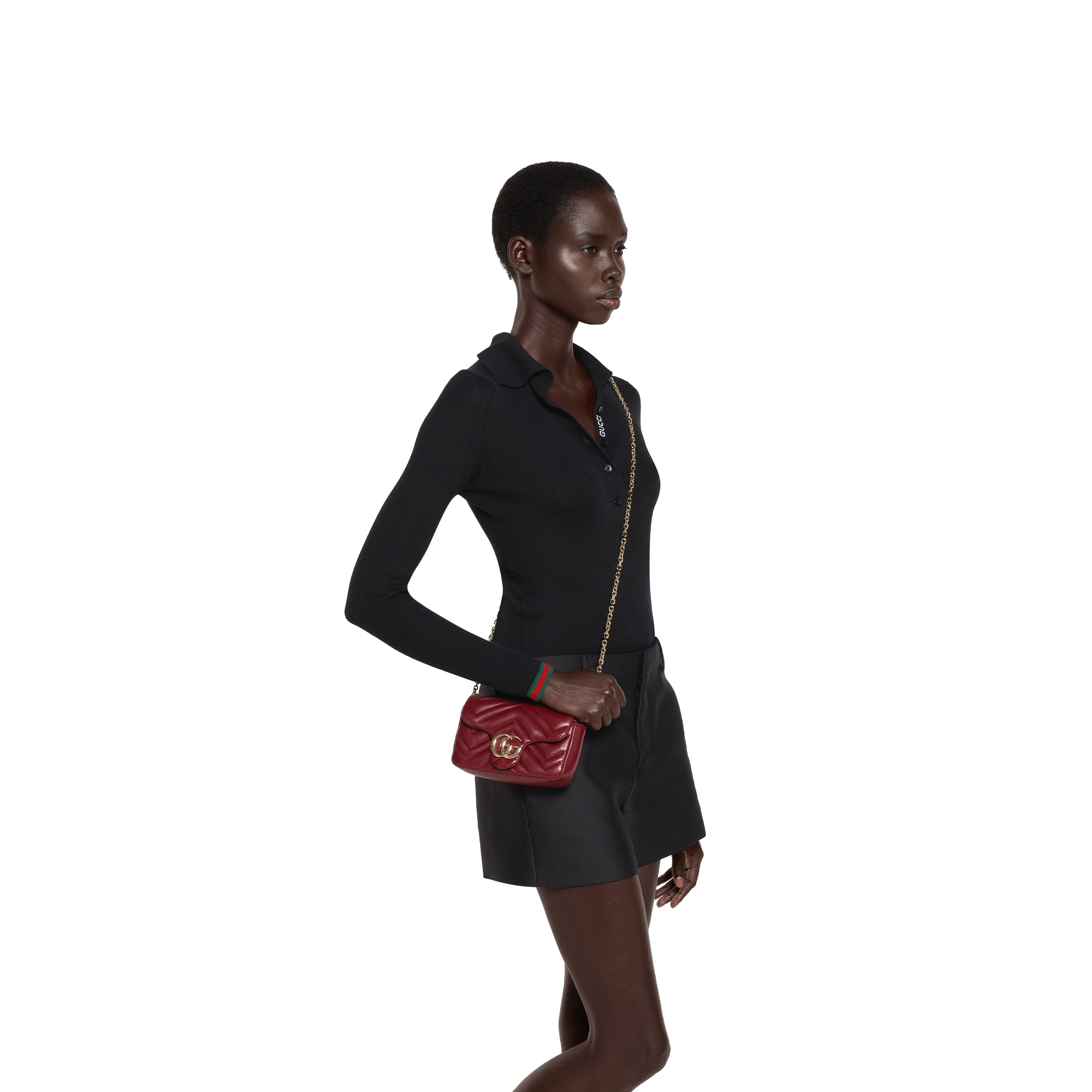 GG Marmont mini shoulder bag - 4