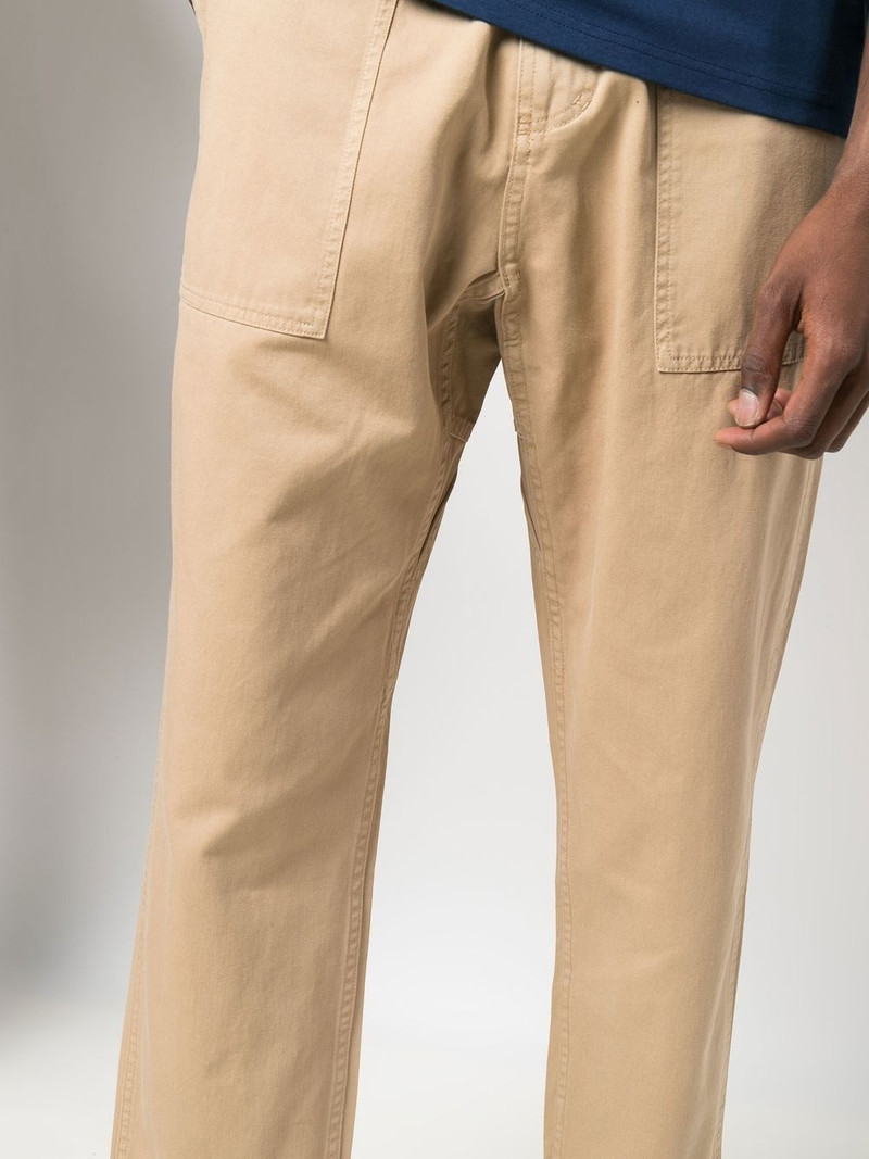 belted-waist cropped trousers 5