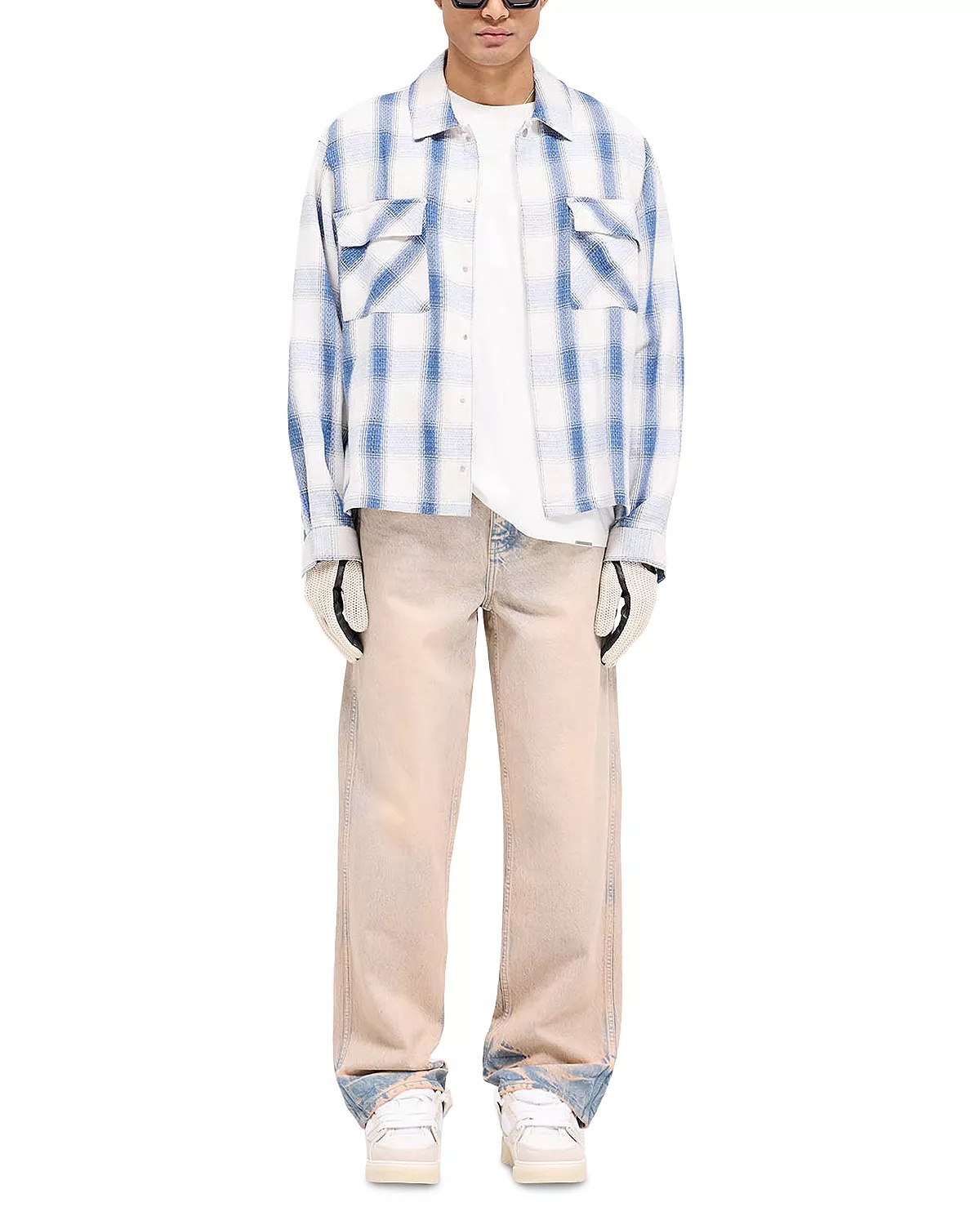 Oversized Fit Season Flannel Plaid Shirt - 2