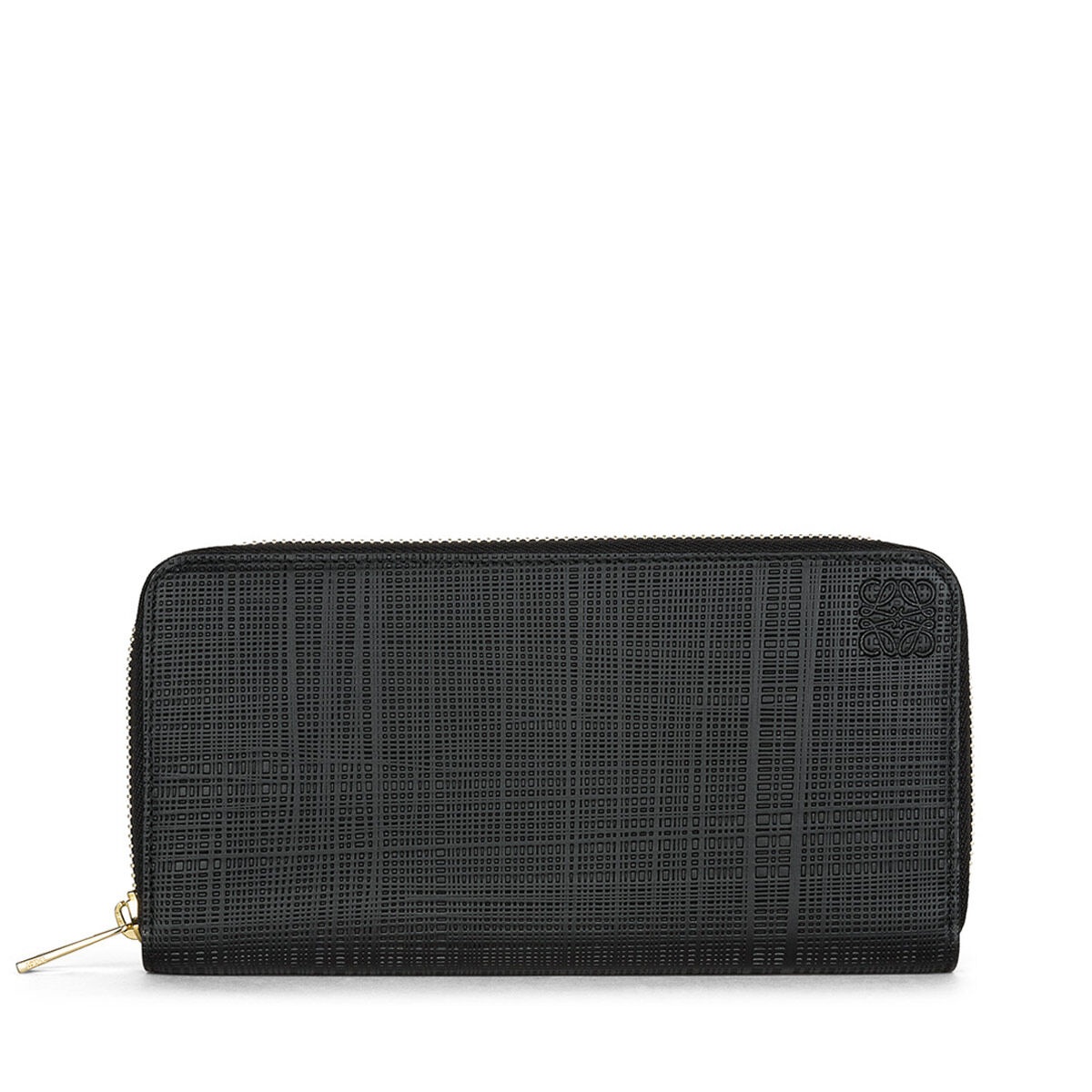 Zip around wallet in calfskin - 1