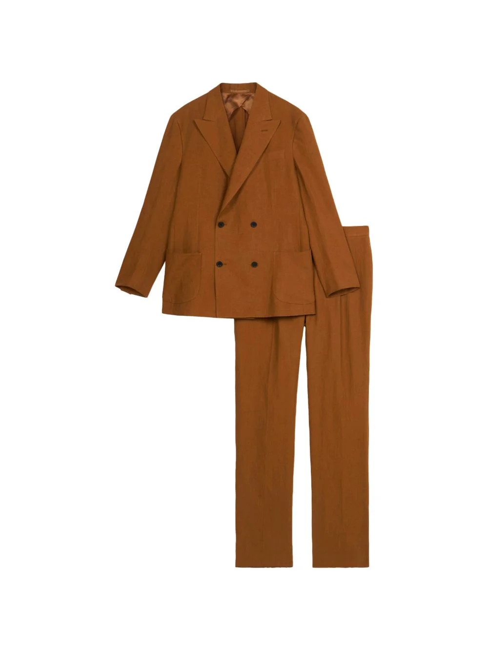 Marcello double-breasted linen suit - 1