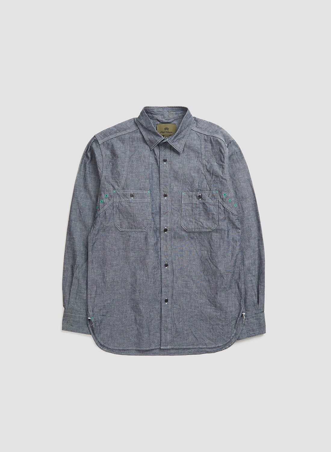 New Medical Shirt in Indigo - 1