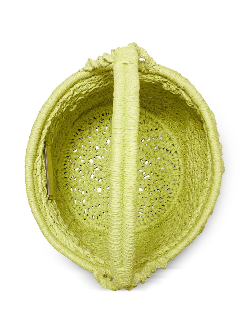 Ella hand-crocheted popcorn bucket bag 3