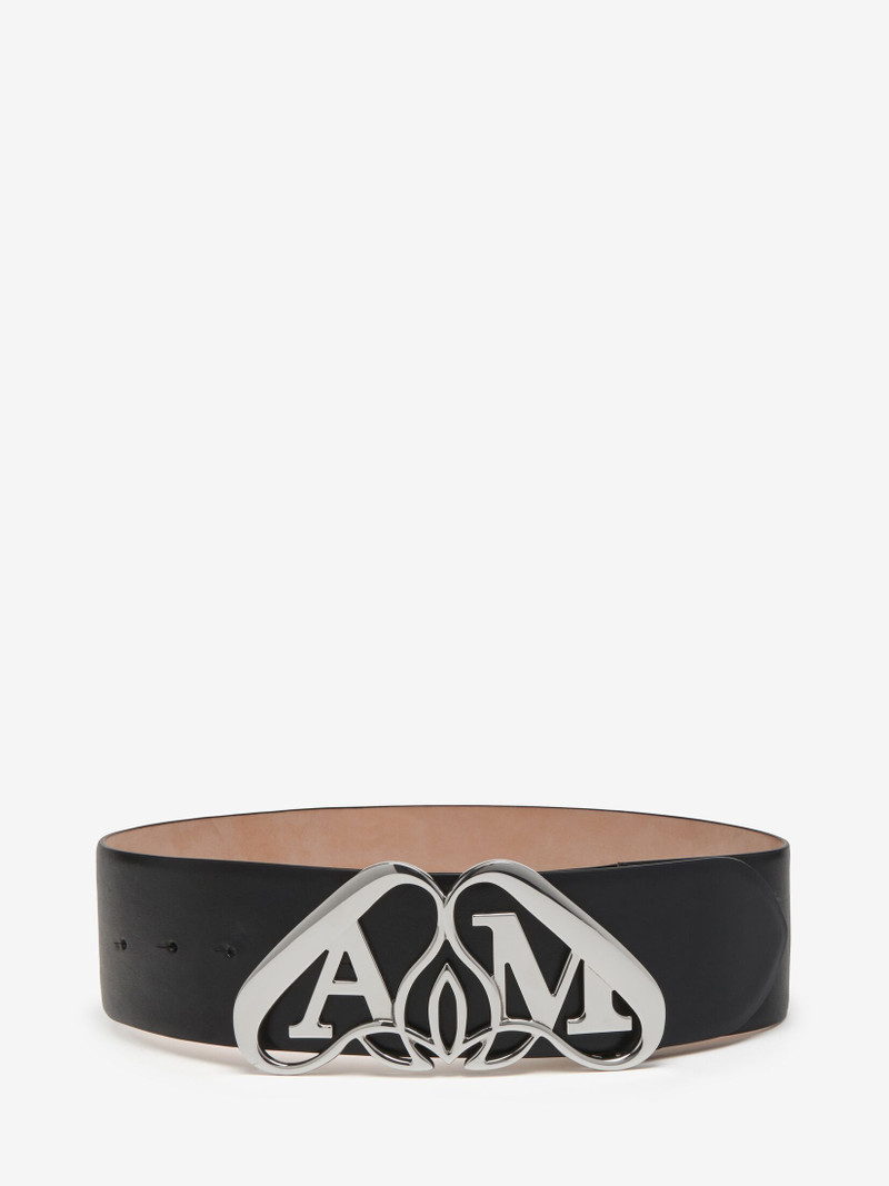 Women's The Seal Waist Belt in Black 1