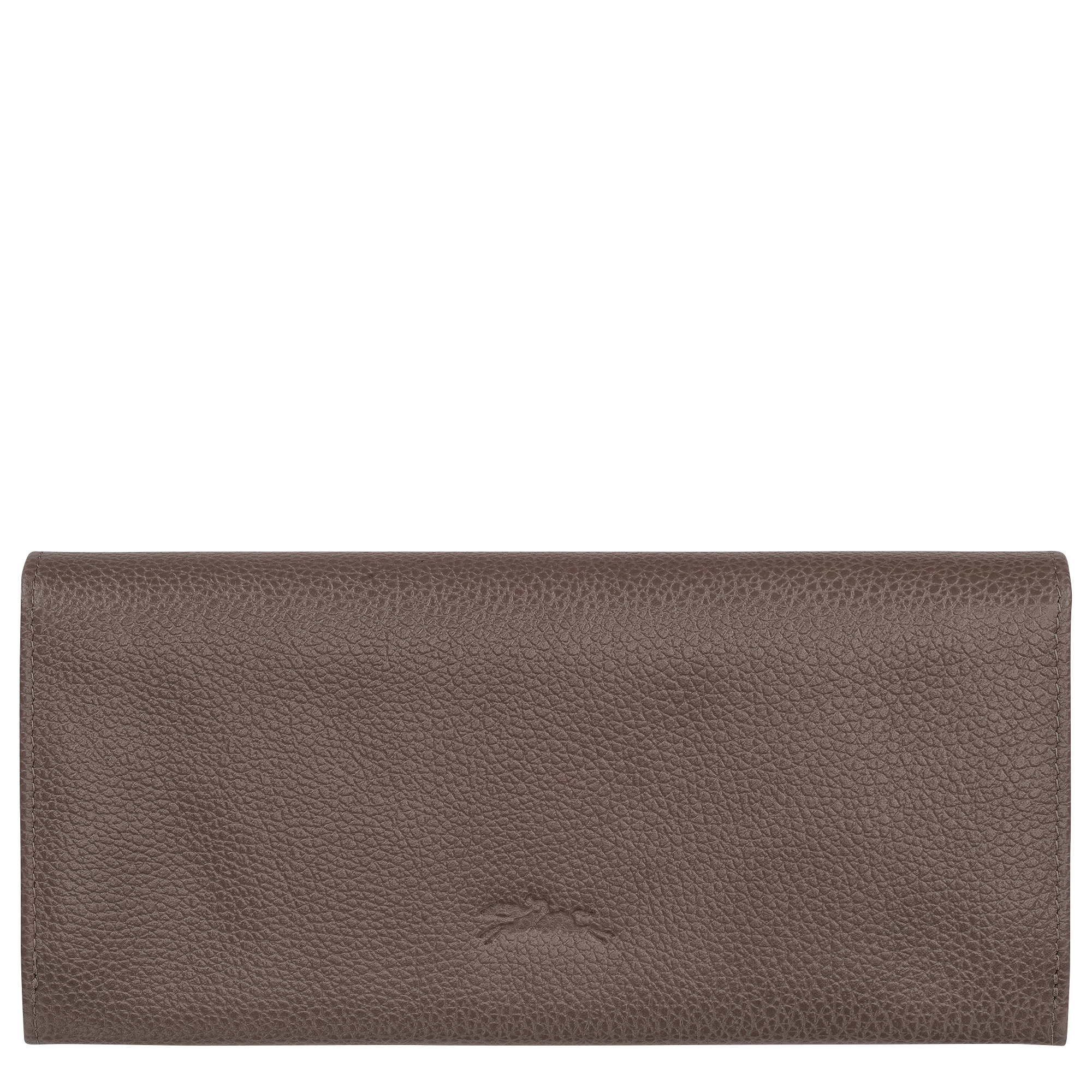 Le Foulonné Long continental wallet Taupe - Leather - 2