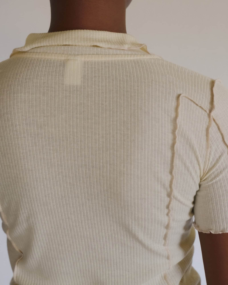 Omato Polo Tee Shirt - Organic Cotton Rib 6