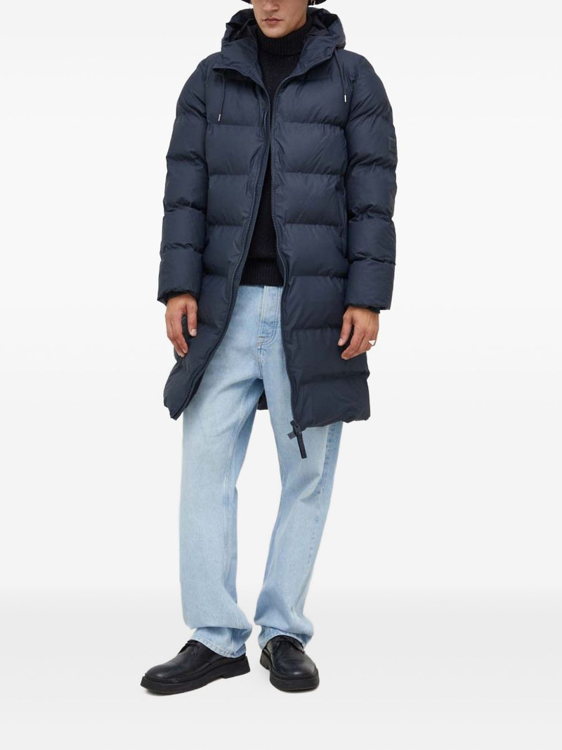 RAINS Alta hooded-neckline quilted jacket outlook