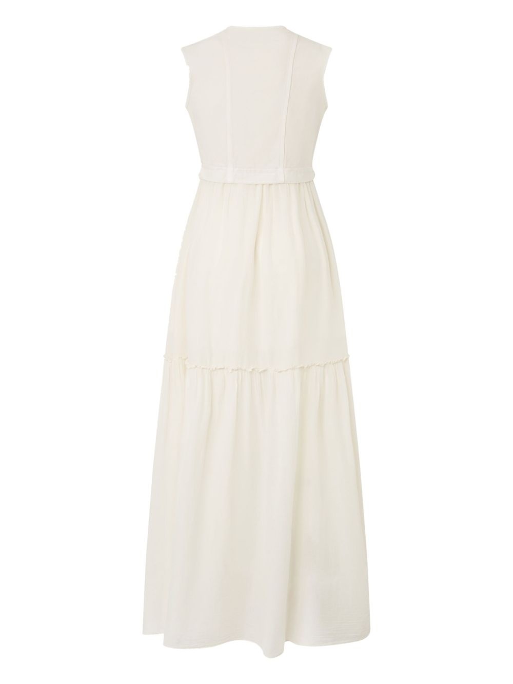 buckled long dress - 2