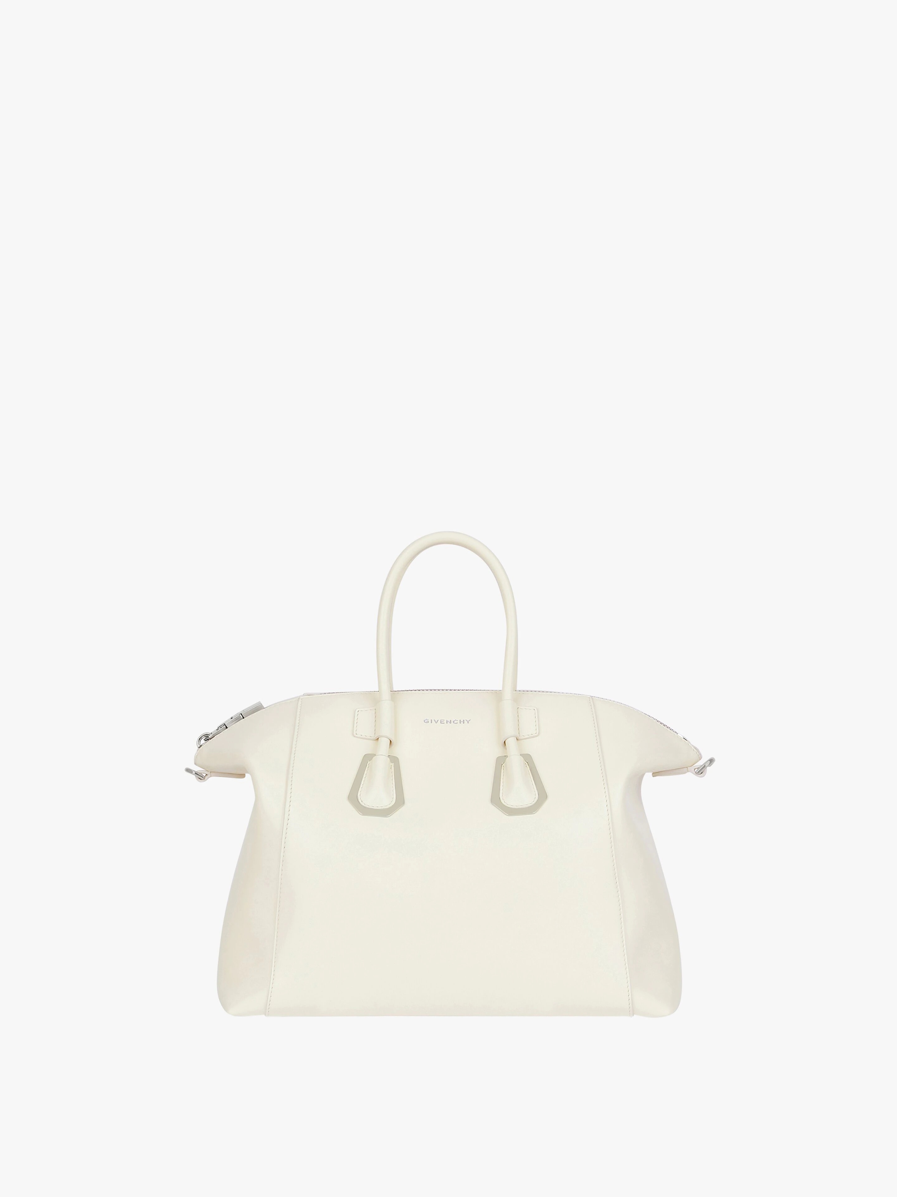 SMALL ANTIGONA SPORT BAG IN LEATHER WITH METALLIC DETAILS - 3