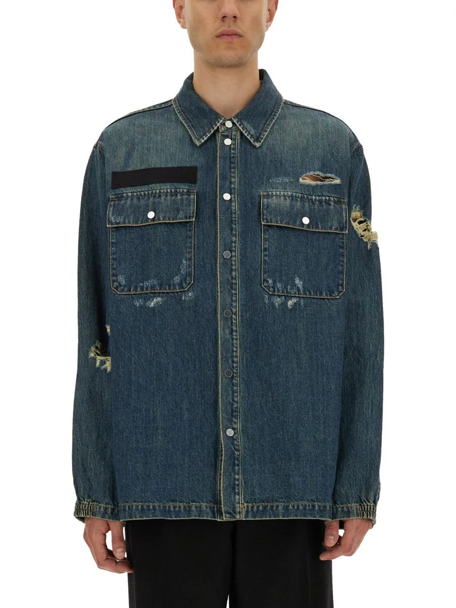 Helmut Lang Denim Uniform Shirt - 1