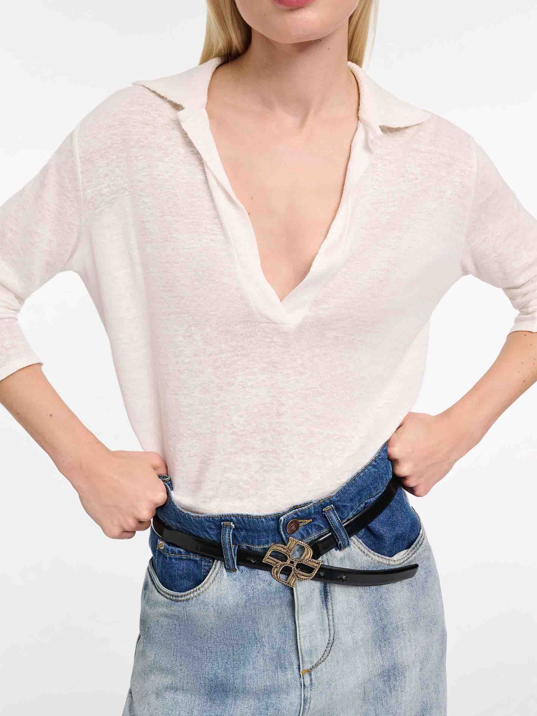 LONG SLEEVE BLOUSE - 4
